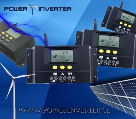 REGULADOR SOLAR 12/24VDC 50A LCD
